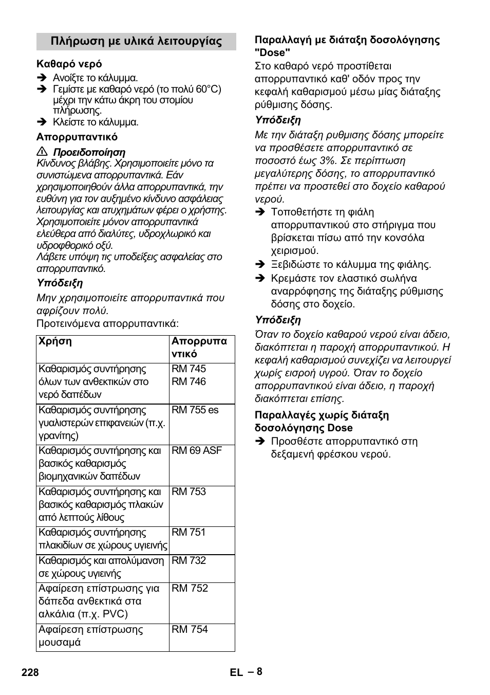 Karcher B 60 W Bp Pack User Manual | Page 228 / 550