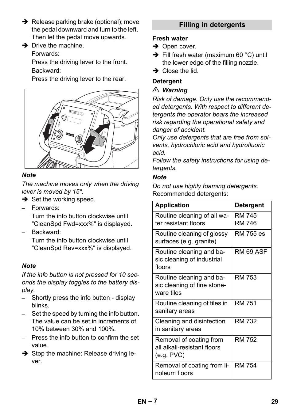 Karcher B 60 W Bp Pack User Manual | Page 29 / 550