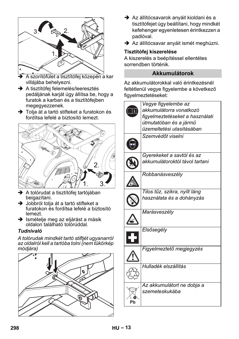 Karcher B 60 W Bp Pack User Manual | Page 298 / 550