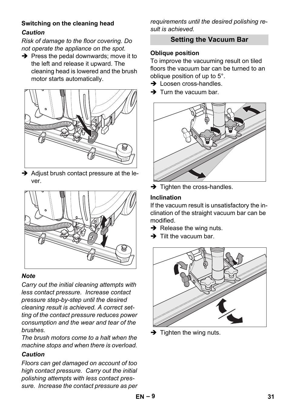 Karcher B 60 W Bp Pack User Manual | Page 31 / 550