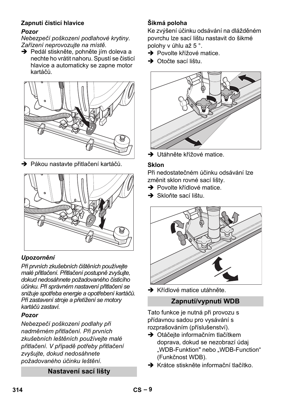 Karcher B 60 W Bp Pack User Manual | Page 314 / 550