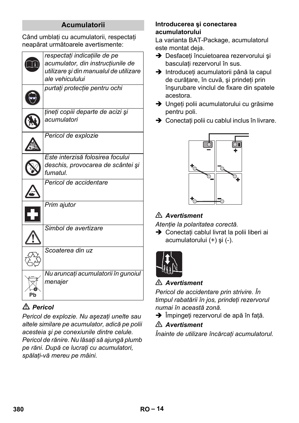 Karcher B 60 W Bp Pack User Manual | Page 380 / 550