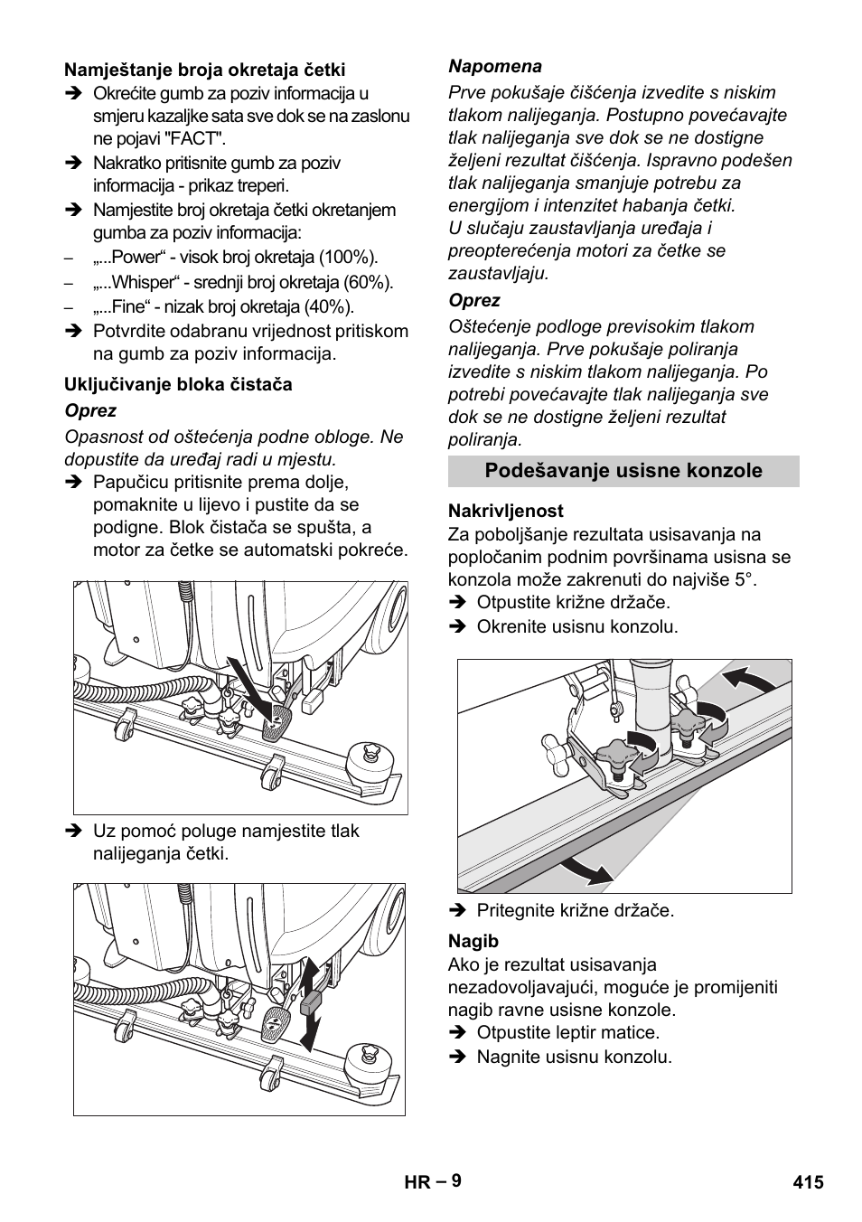 Karcher B 60 W Bp Pack User Manual | Page 415 / 550