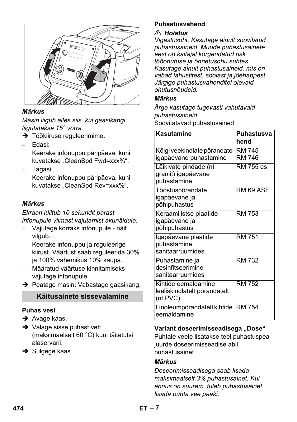 Karcher B 60 W Bp Pack User Manual | Page 474 / 550
