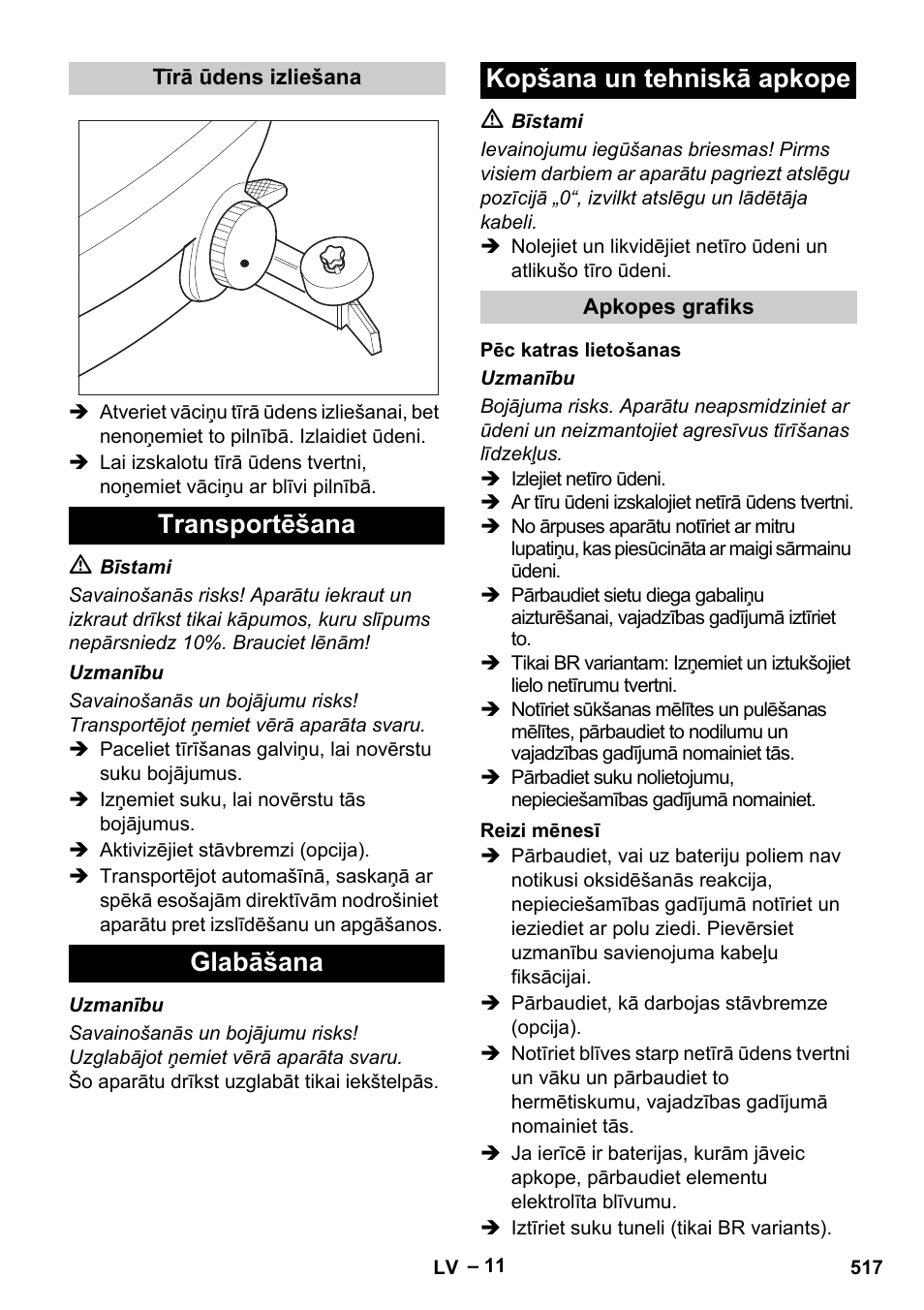 Karcher B 60 W Bp Pack User Manual | Page 517 / 550