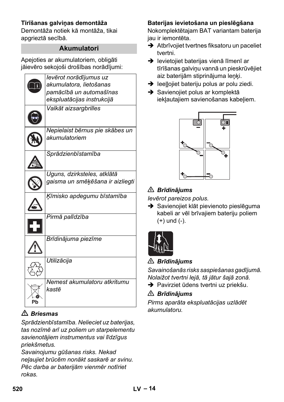 Karcher B 60 W Bp Pack User Manual | Page 520 / 550