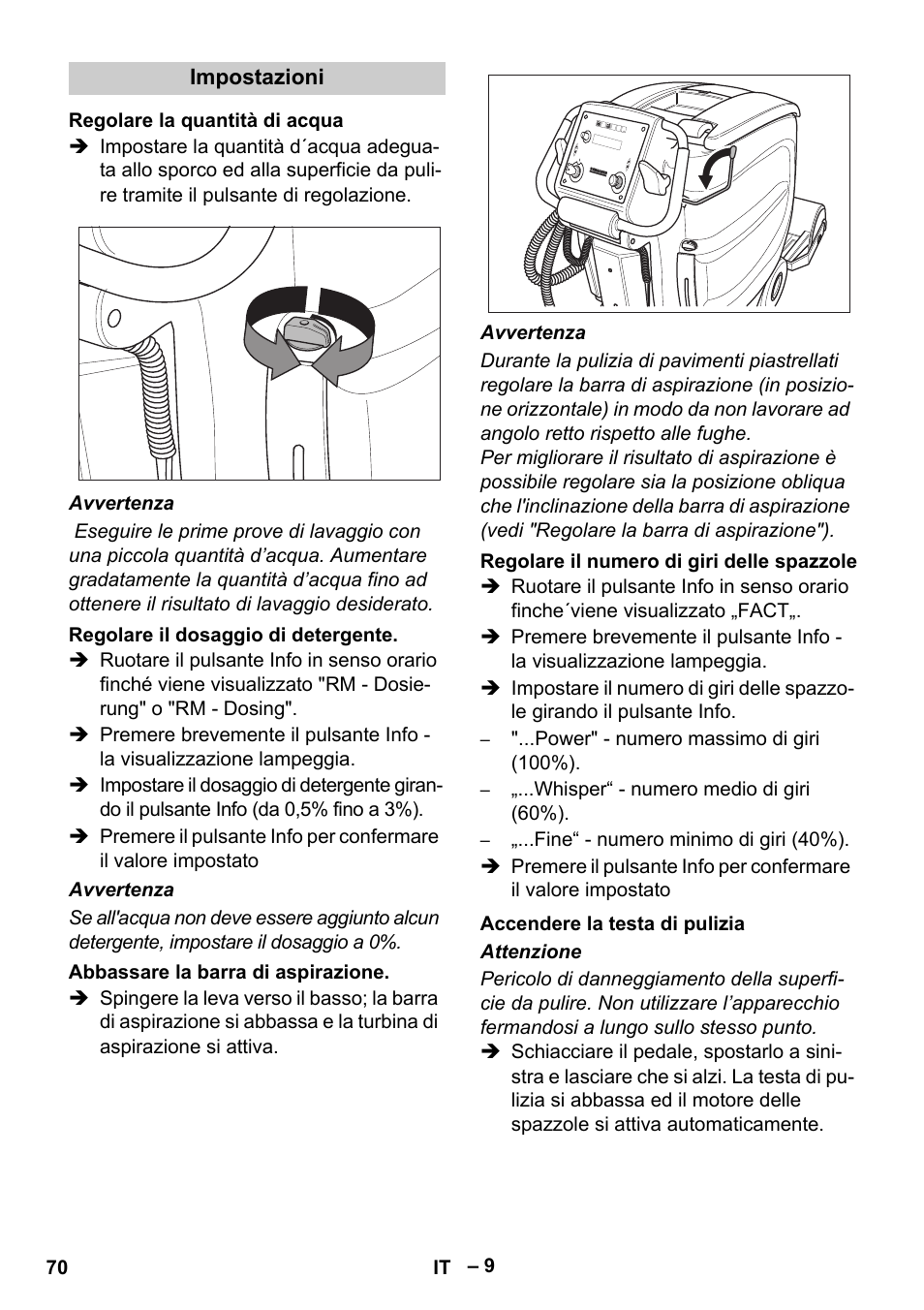 Karcher B 60 W Bp Pack User Manual | Page 70 / 550