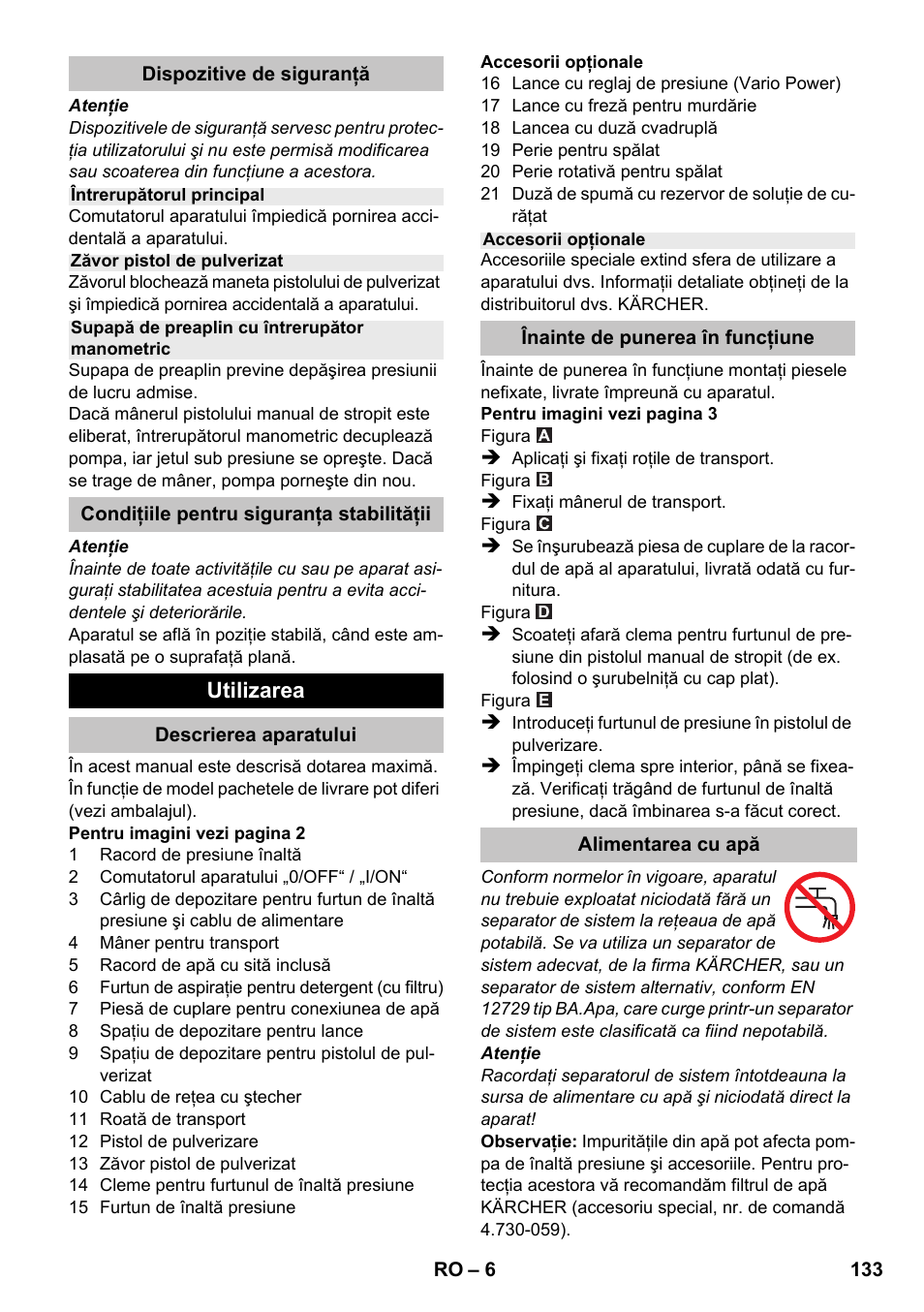 Karcher K 2 Car User Manual | Page 133 / 196