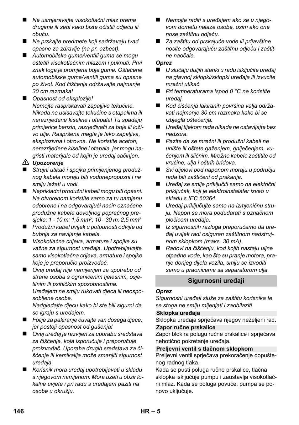 Karcher K 2 Car User Manual | Page 146 / 196