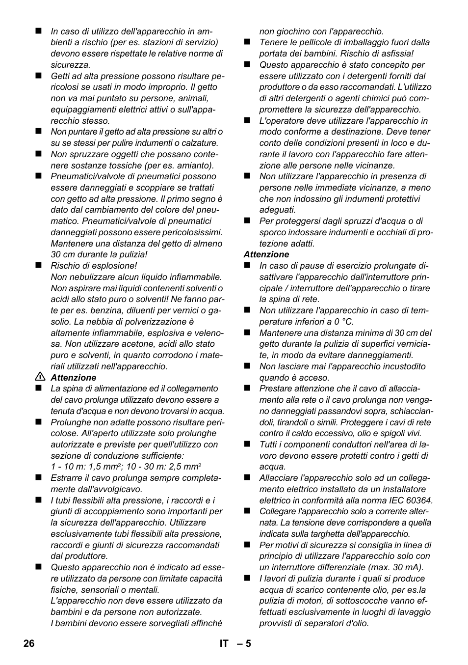 Karcher K 2 Car User Manual | Page 26 / 196