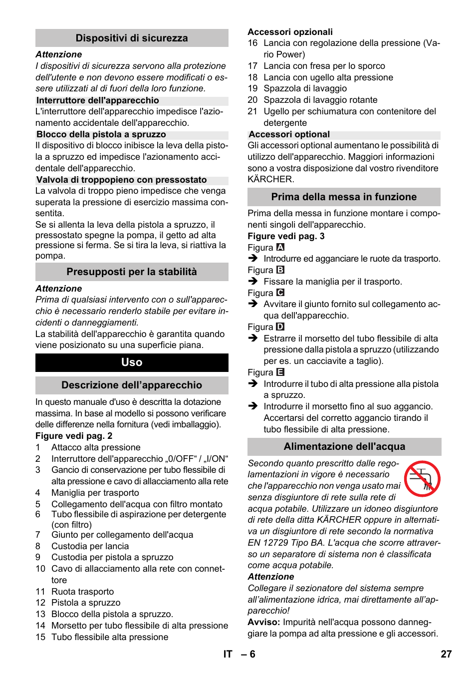 Karcher K 2 Car User Manual | Page 27 / 196