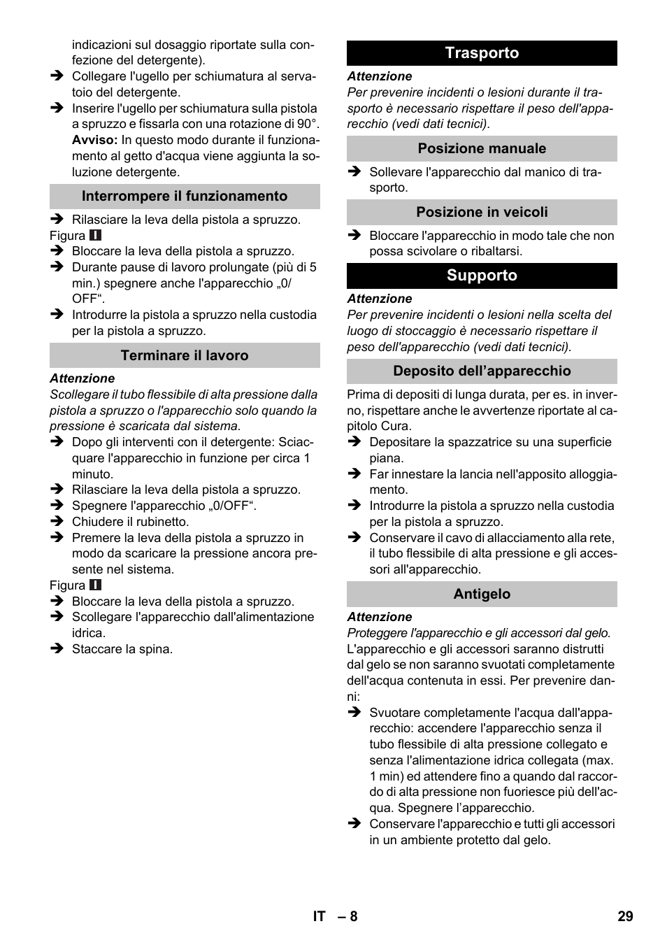 Karcher K 2 Car User Manual | Page 29 / 196