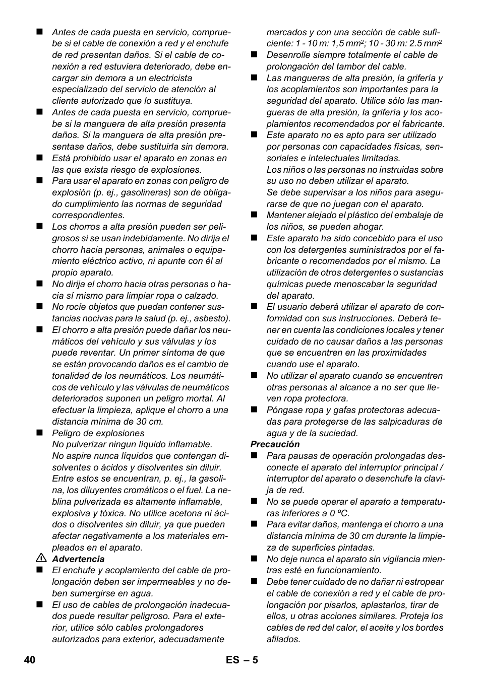 Karcher K 2 Car User Manual | Page 40 / 196