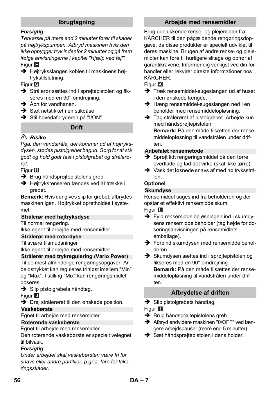 Karcher K 2 Car User Manual | Page 56 / 196