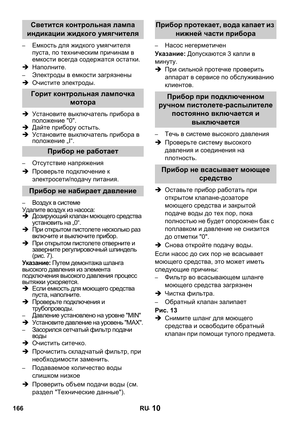 Karcher HDS 650 4M BASICEU-I User Manual | Page 166 / 328