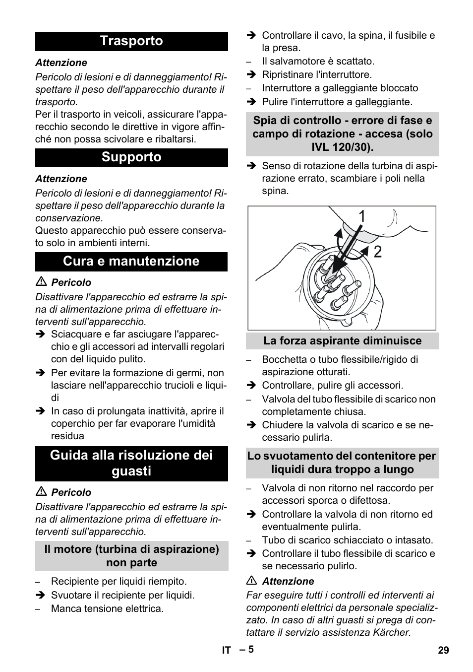 Karcher IVL 120-30 User Manual | Page 29 / 208