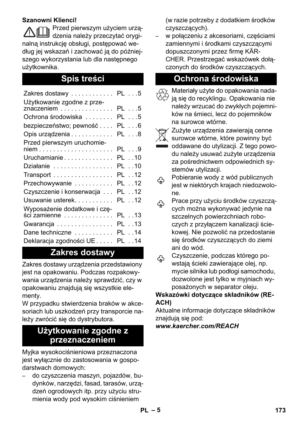 Karcher K 7 User Manual | Page 173 / 288