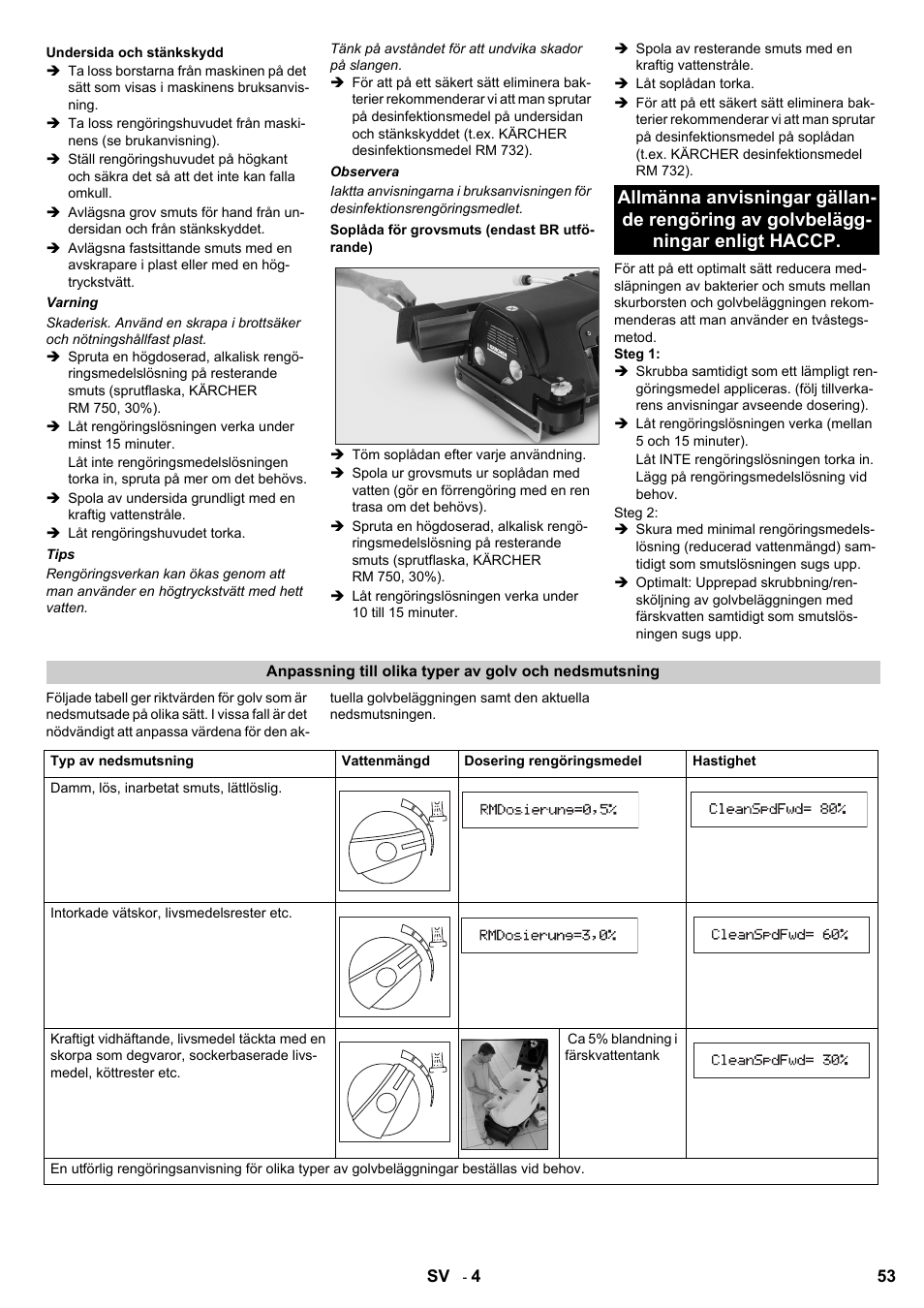 Karcher B 60 W Bp Pack Dose User Manual | Page 53 / 148