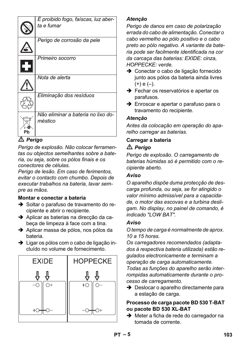 Karcher BD 530 Bp User Manual | Page 103 / 384