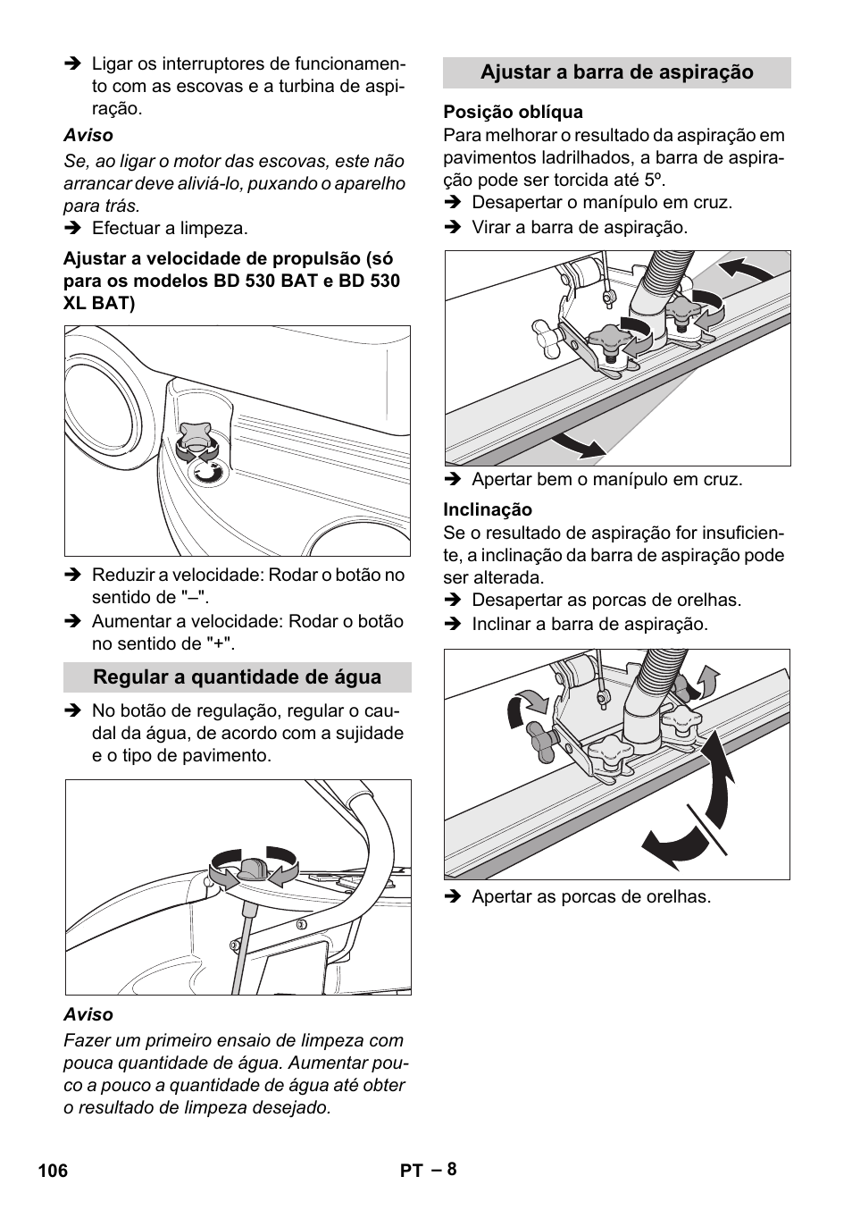 Karcher BD 530 Bp User Manual | Page 106 / 384