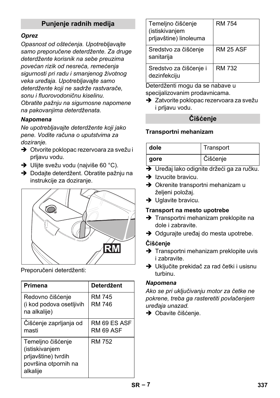 Karcher BD 530 Bp User Manual | Page 337 / 384