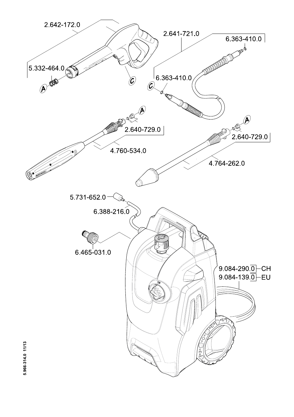 Karcher K 5 Compact User Manual | Page 277 / 278