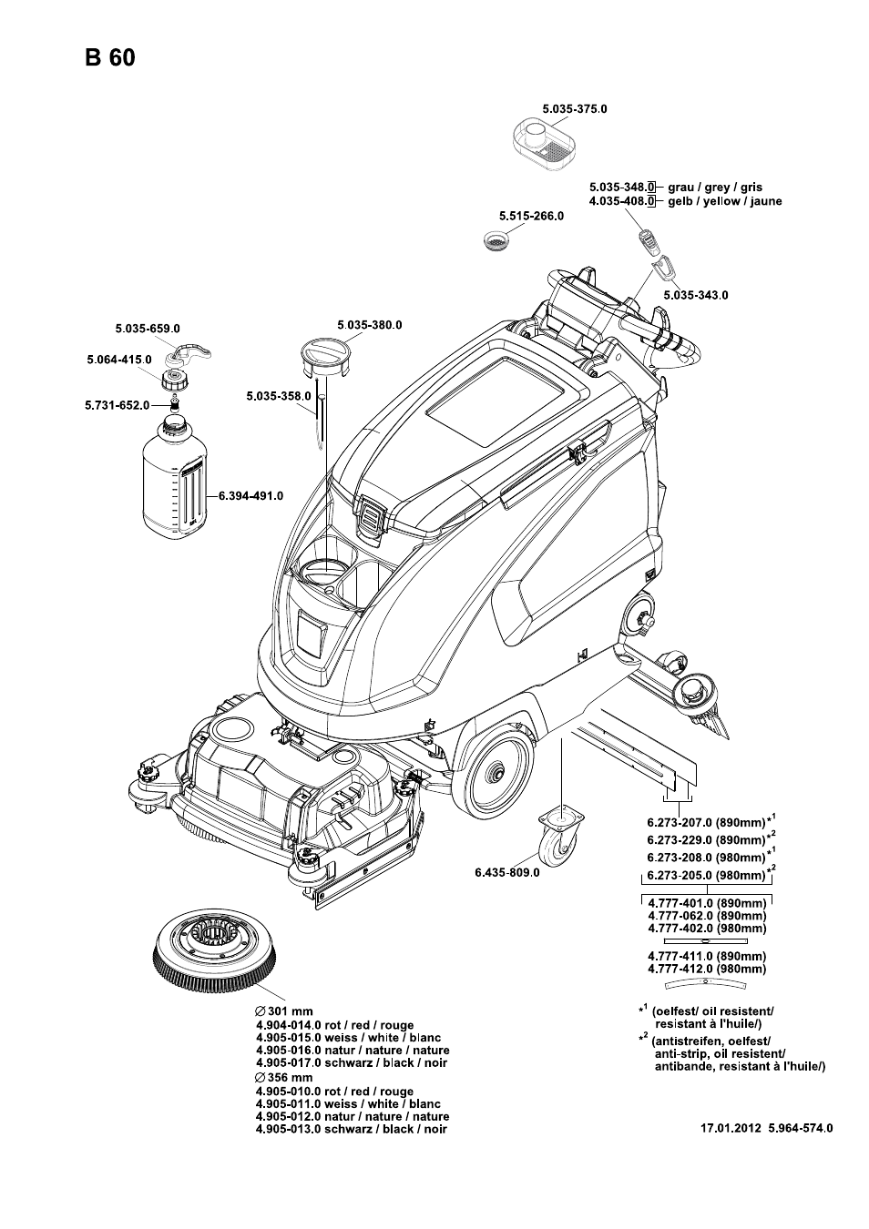 Karcher B 60 W disc User Manual | Page 15 / 16