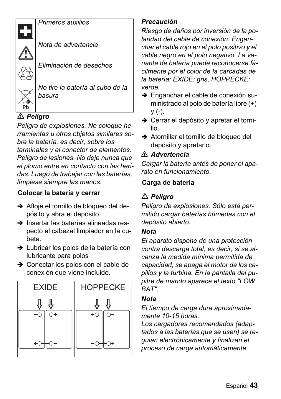 Karcher BD 530 Bp User Manual | Page 43 / 56