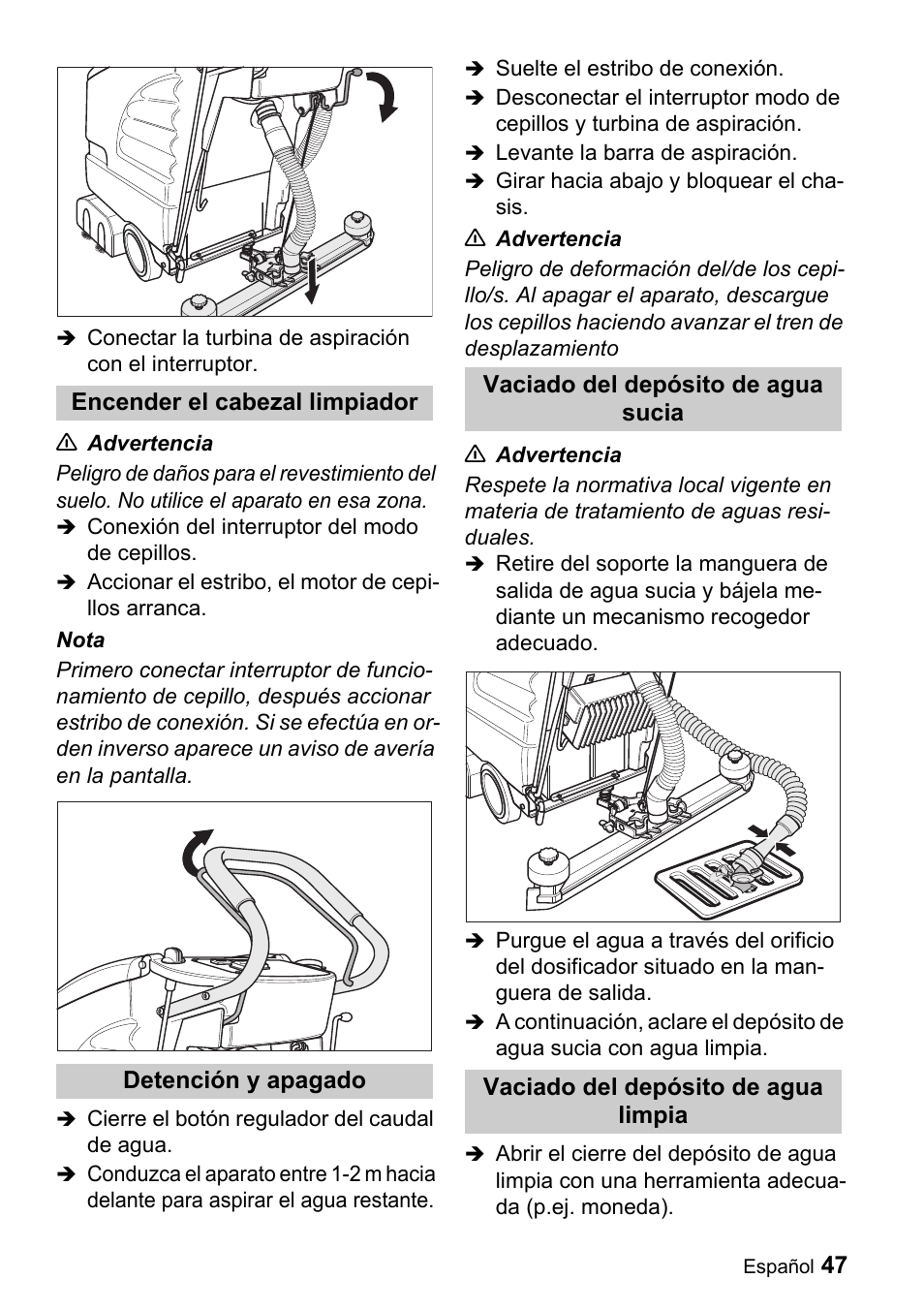 Karcher BD 530 Bp User Manual | Page 47 / 56