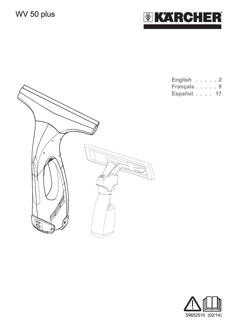 Karcher WV 50 Plus User Manual | 28 pages