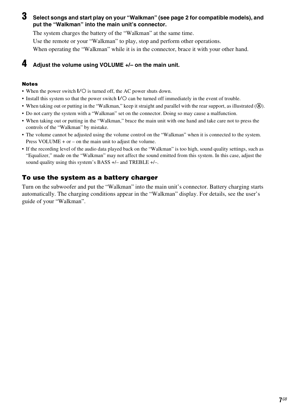 Sony CPF-NW001 User Manual | Page 7 / 100