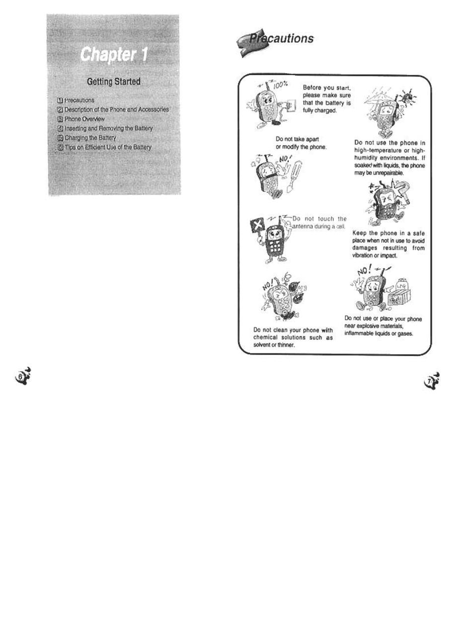 Autions gëtting started | Audiovox CDM120 User Manual | Page 4 / 41