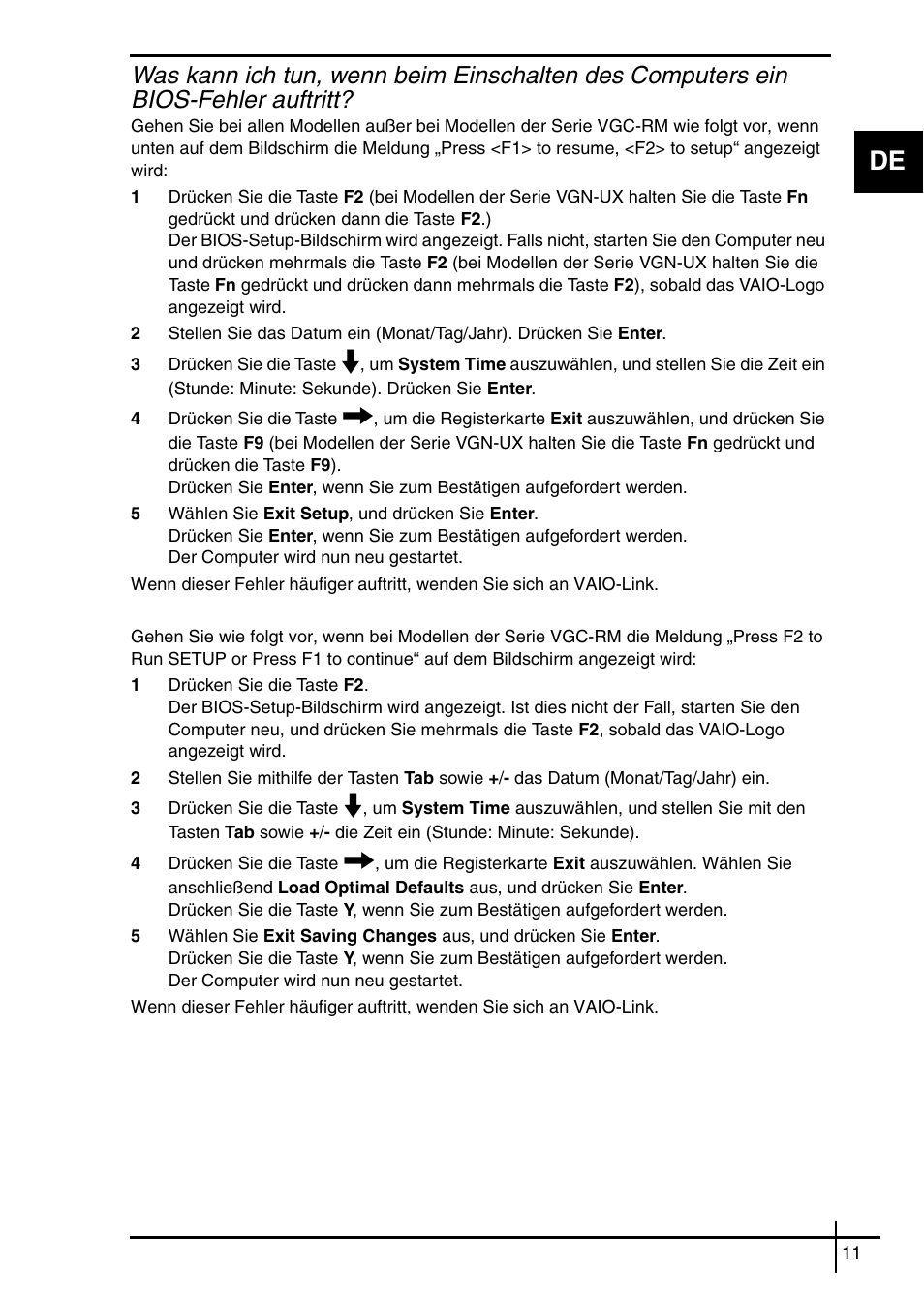 Sony VGN-SZ62WN User Manual | Page 13 / 40