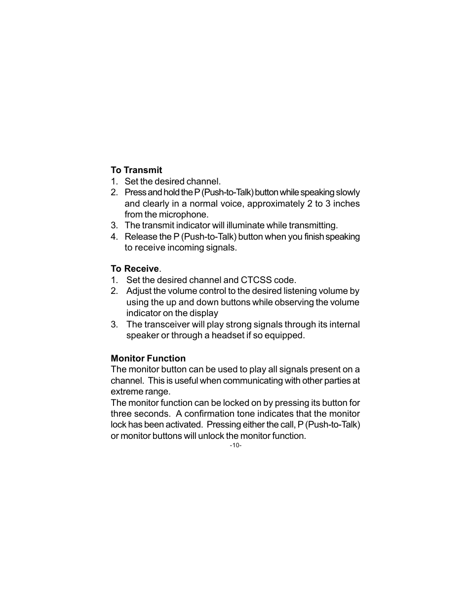 Audiovox FR-240 User Manual | Page 12 / 16