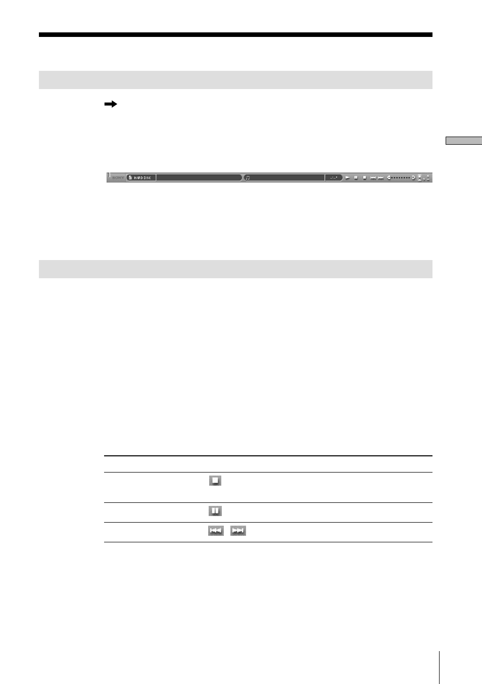 Operazioni basilari, Avvio del software, Ascolto di un compact disc | Sony HAR-D1000 User Manual | Page 29 / 52