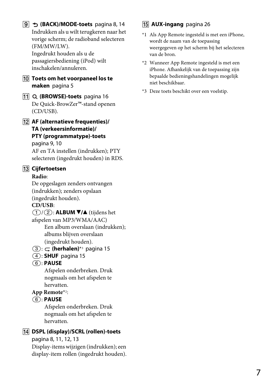 Sony CDX-GS500R User Manual | Page 133 / 160