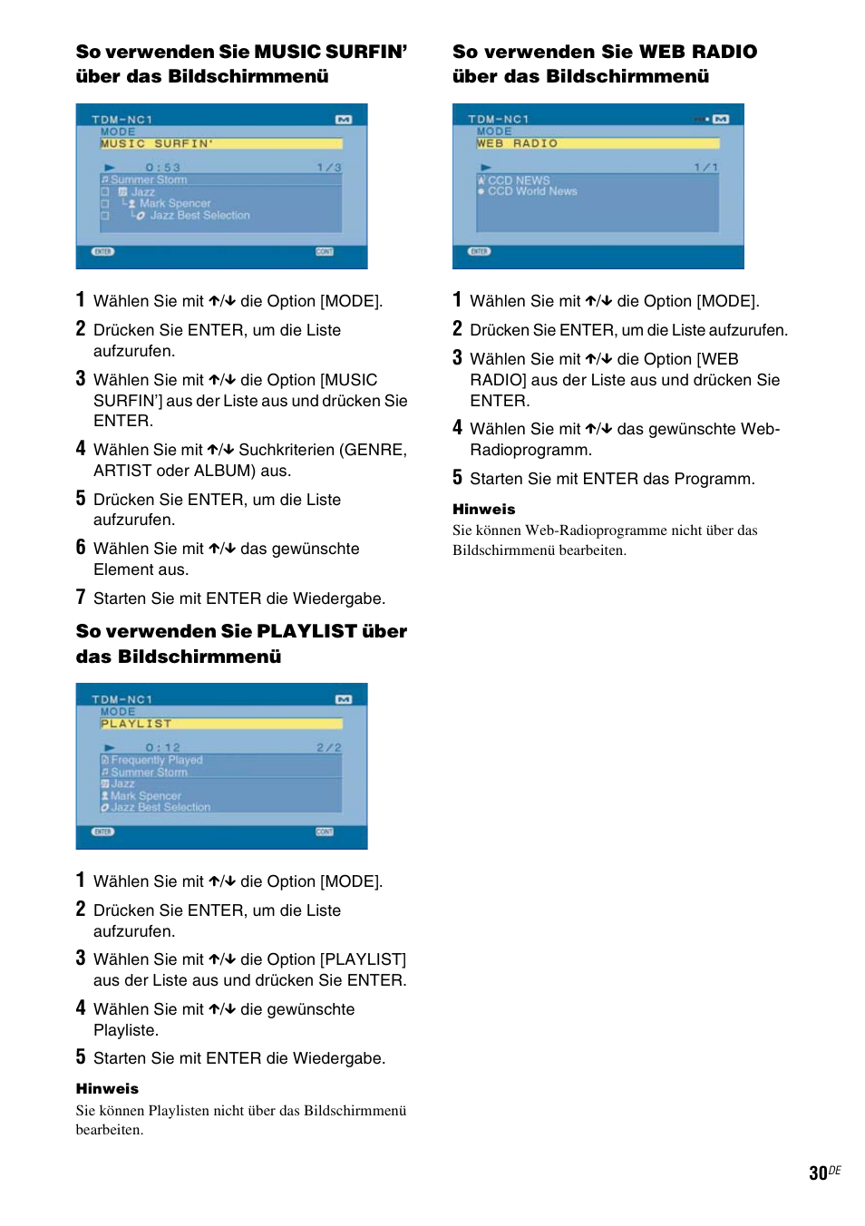 Sony TDM-NC1 User Manual | Page 158 / 467