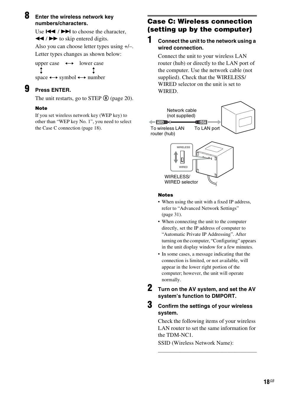Sony TDM-NC1 User Manual | Page 18 / 467