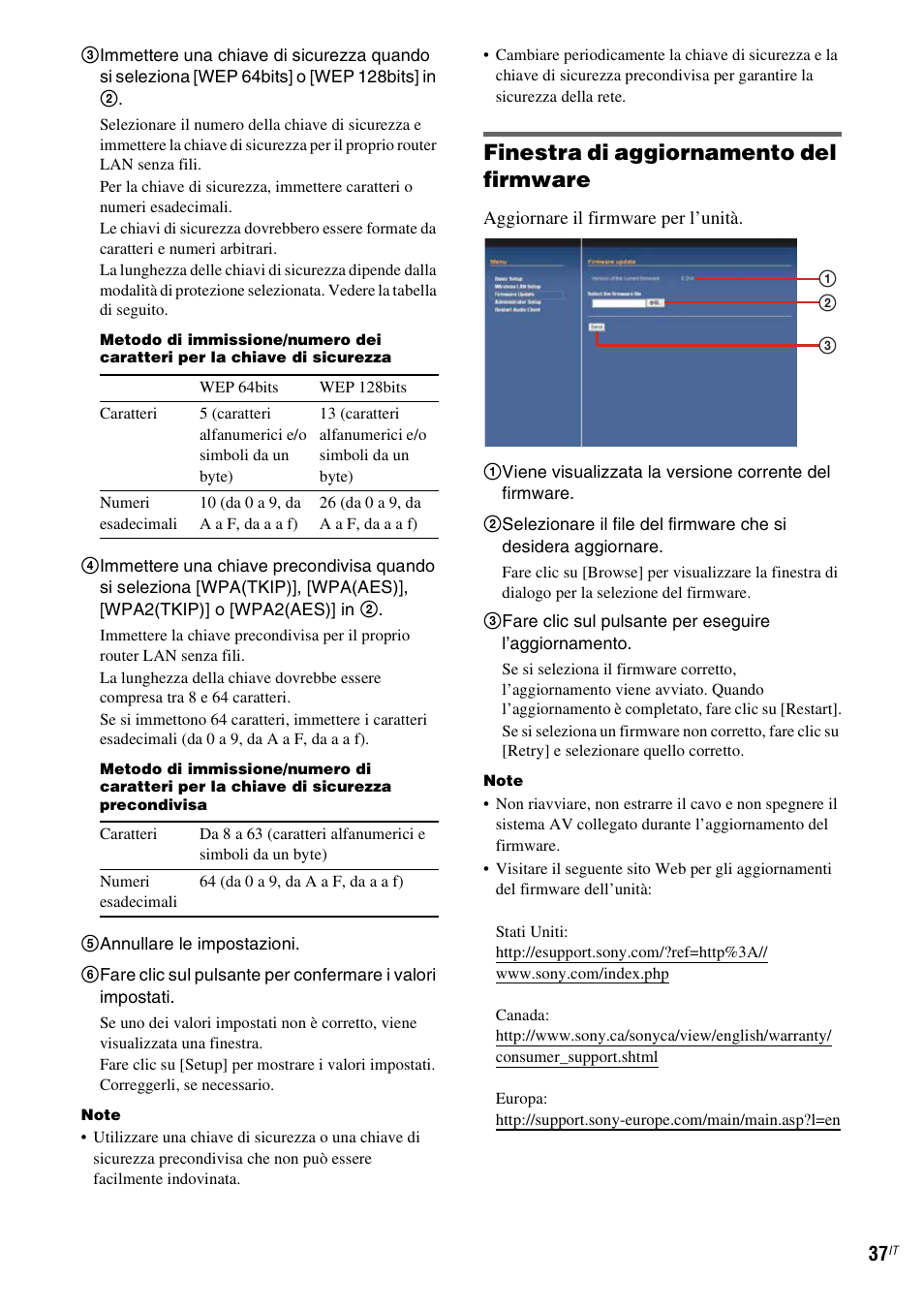 Finestra di aggiornamento del firmware | Sony TDM-NC1 User Manual | Page 252 / 467