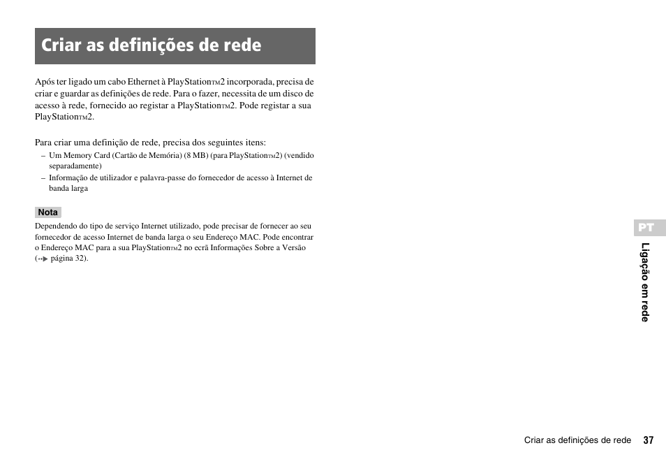 Criar as definições de rede | Sony KDL-22PX300 User Manual | Page 223 / 297