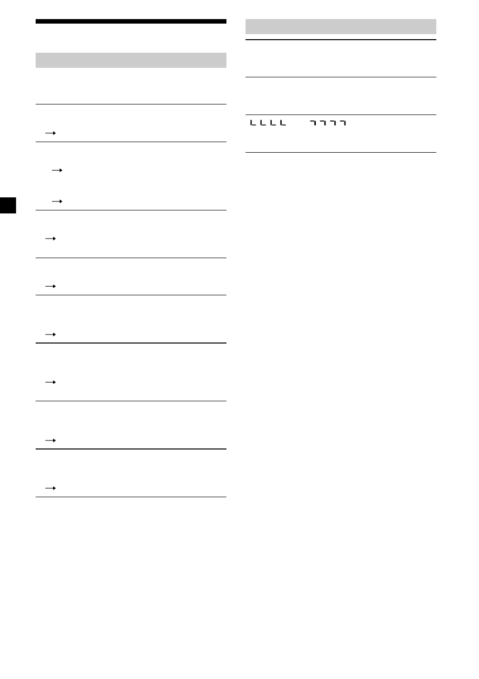 Error displays/messages | Sony CDX-MP30 User Manual | Page 30 / 152