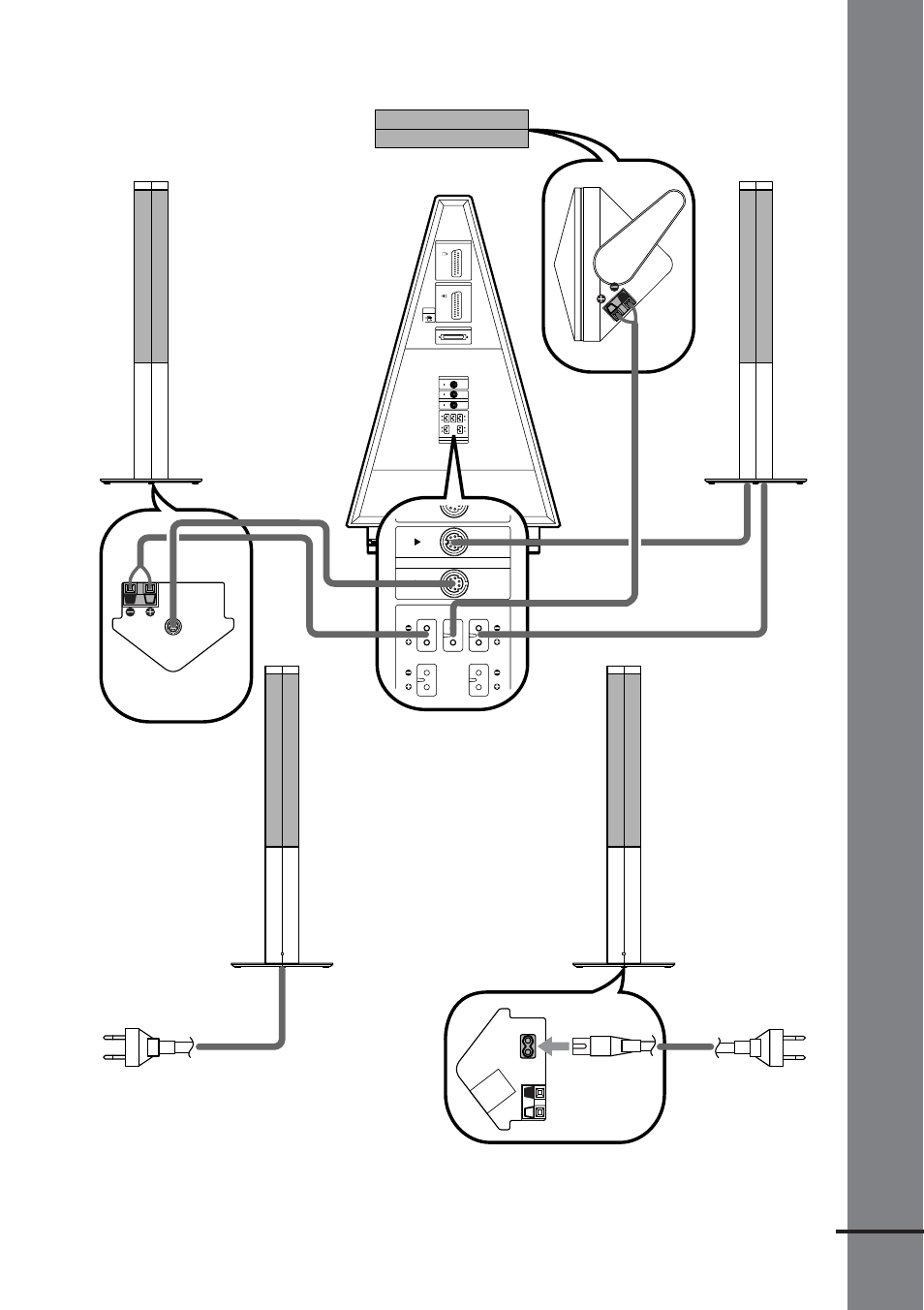 Operazioni preliminari, Continua | Sony DAV-DS1000 User Manual | Page 193 / 344