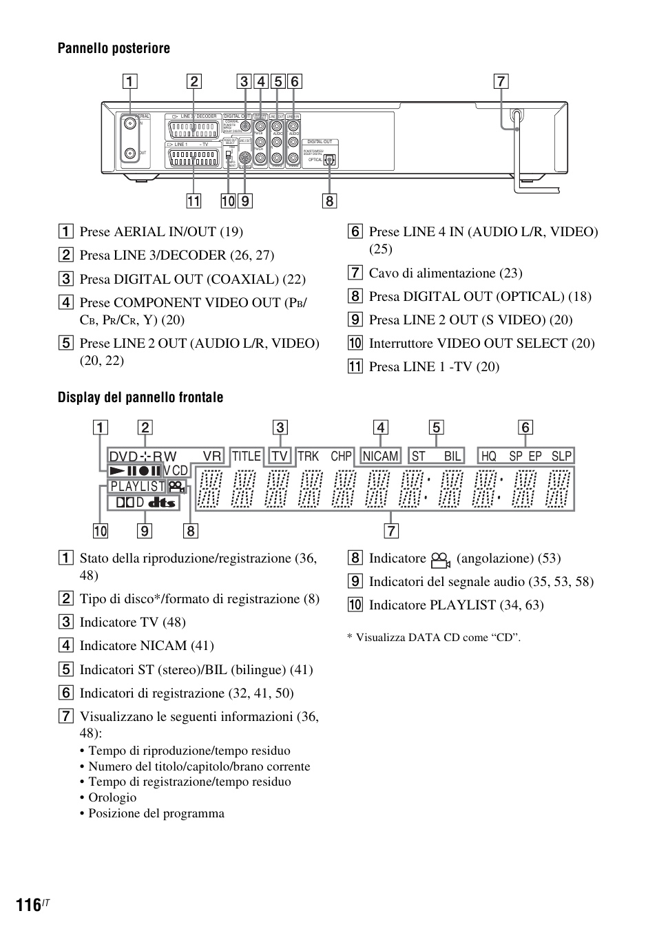 Visualizza data cd come “cd | Sony DAR-RD100 User Manual | Page 508 / 520