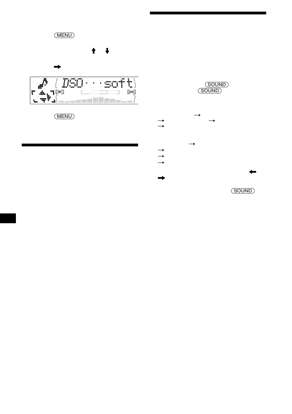 De geluidskarakteristieken wijzigen, Elke programmabron beluisteren met de gereg, Istreerde dso — source sound memory (ssm) | Sony MDX-M690 User Manual | Page 190 / 206