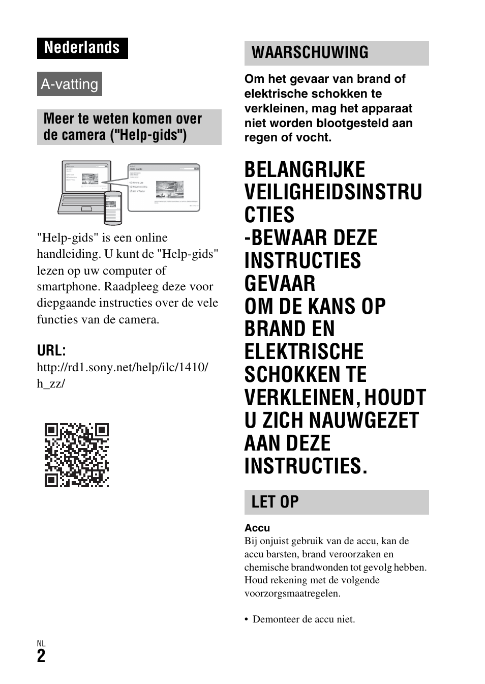 Nederlands | Sony ILCA-77M2 User Manual | Page 330 / 675