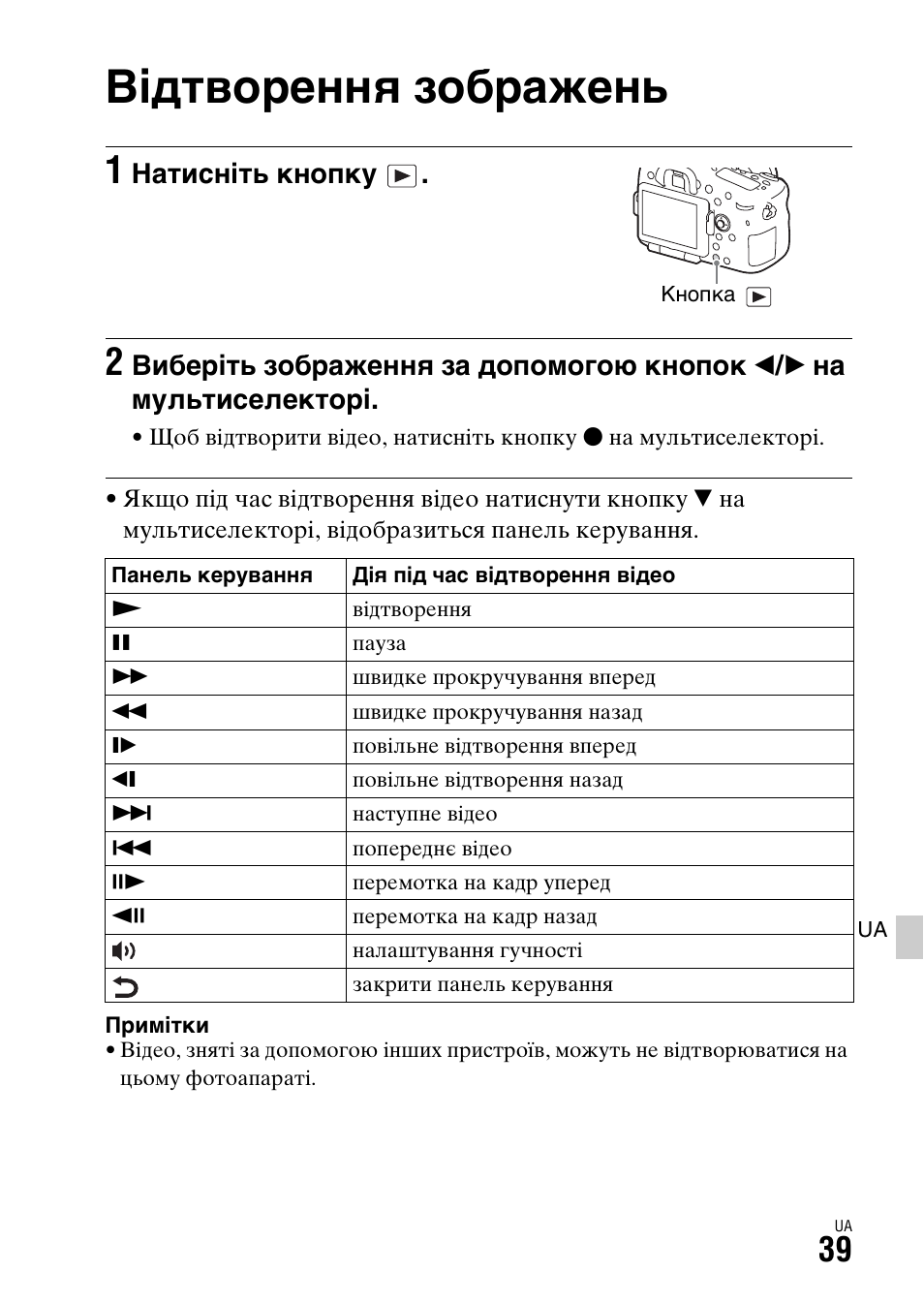Відтворення зображень, Натисніть кнопку | Sony ILCA-77M2 User Manual | Page 543 / 675