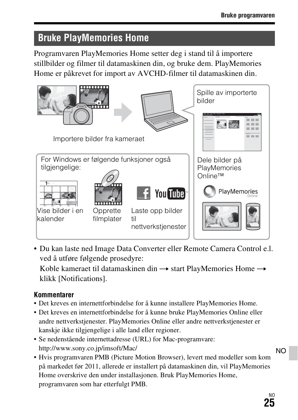 Bruke playmemories home | Sony ILCA-77M2 User Manual | Page 645 / 675