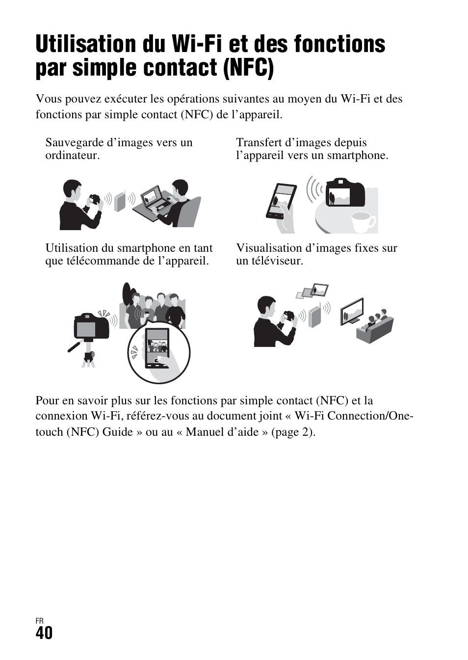 Utilisation des fonctions wi-fi | Sony ILCA-77M2 User Manual | Page 92 / 675