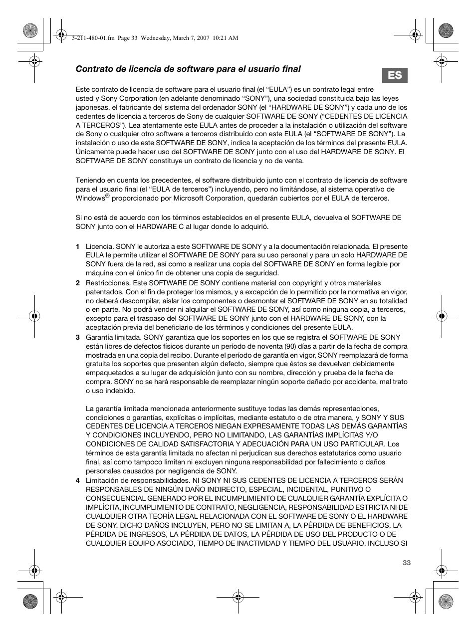 Sony VGN-AR41MR User Manual | Page 33 / 60
