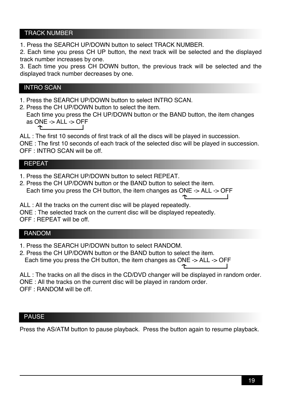 Audiovox PAV-9 User Manual | Page 21 / 36